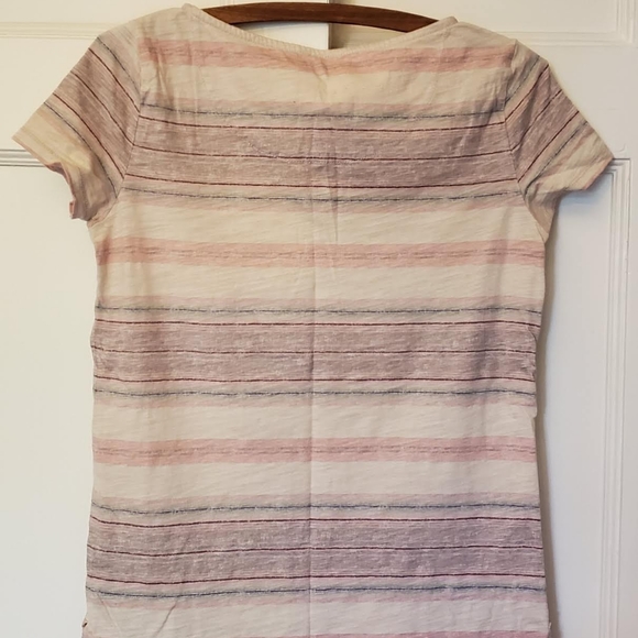 Ralph Lauren Jean's Striped Tee Shirt - Picture 2 of 3